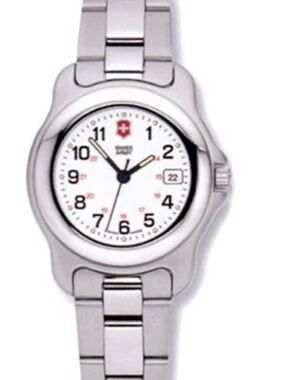 Victorinox Swiss Army Stainless Steel White Dial Womens Watch